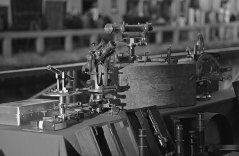 Vecchi strumenti topografici